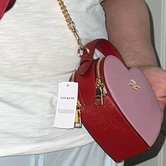 Coach Heart Crossbody in colorblock - Picture 10 of 14